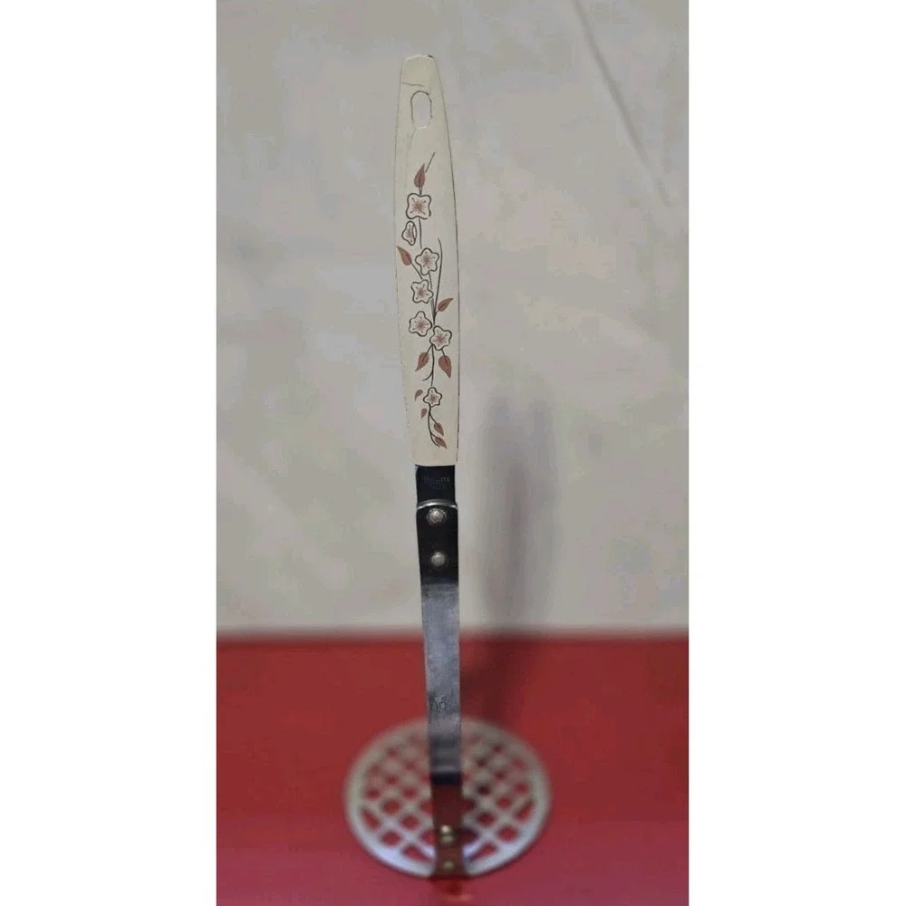Masterpiece Masher Kitchen Tool Stainless Steel With A Cherry Blossom Pattern